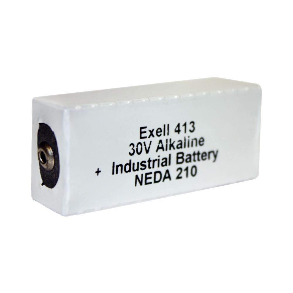 Exell 413A Alkaline 30V Battery NEDA 210, 20F20, BLR123 ER413