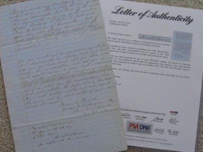 1858 Abraham Lincoln Signed Legal Document with Full PSA DNA Letter 