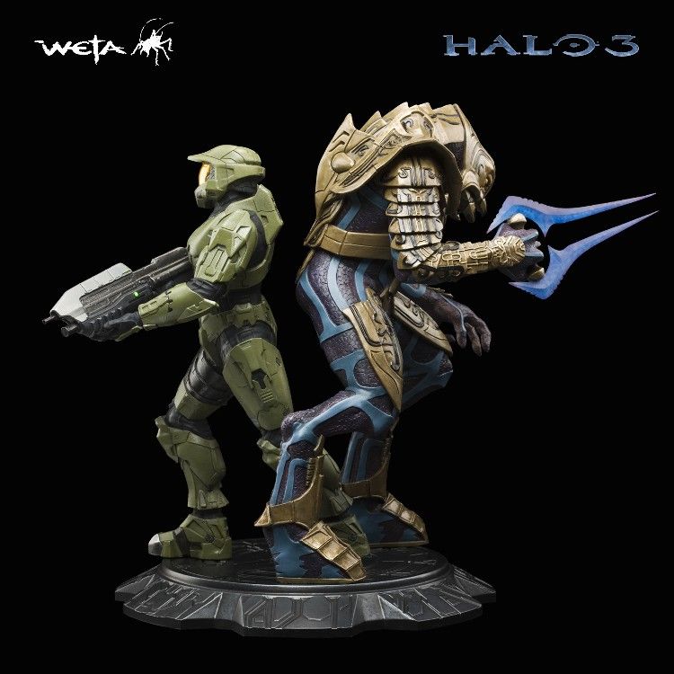 Weta Collectibles Halo 3 Master Chief Arbiter Statue . 