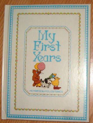 My First Years Memories Milestones Baby Record Book