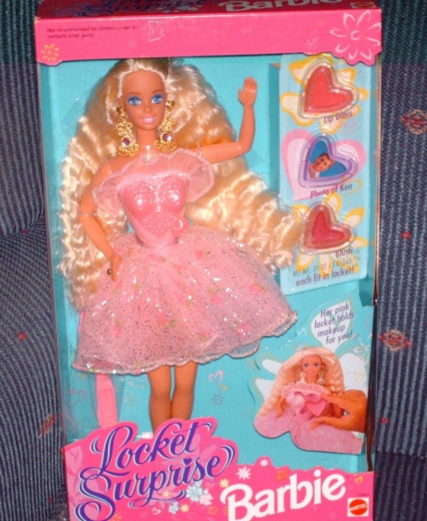 Mattel Locket Surprise Barbie Doll New in Box 1993