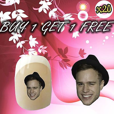 Olly Murs Nail Art Stickers Water Decal Transfers **Free P&P** **Post 