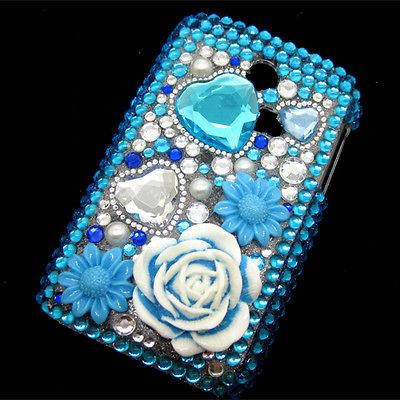 For Samsung CHAT CH@T335 S3350 S3353 Bling Diamond Crystal Rhinestone 