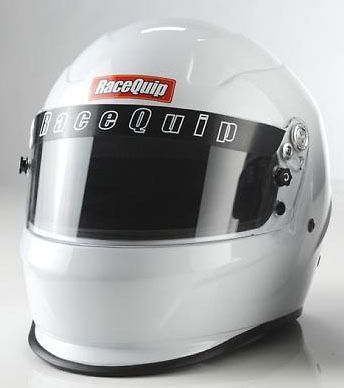 Racequip Helmet Full Face White SA2010 2X Large   RCI Geforce simpson 