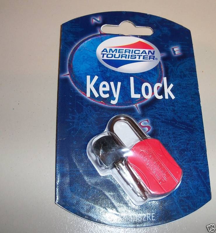 American Tourister Luggage Key Lock with 2 Keys New
