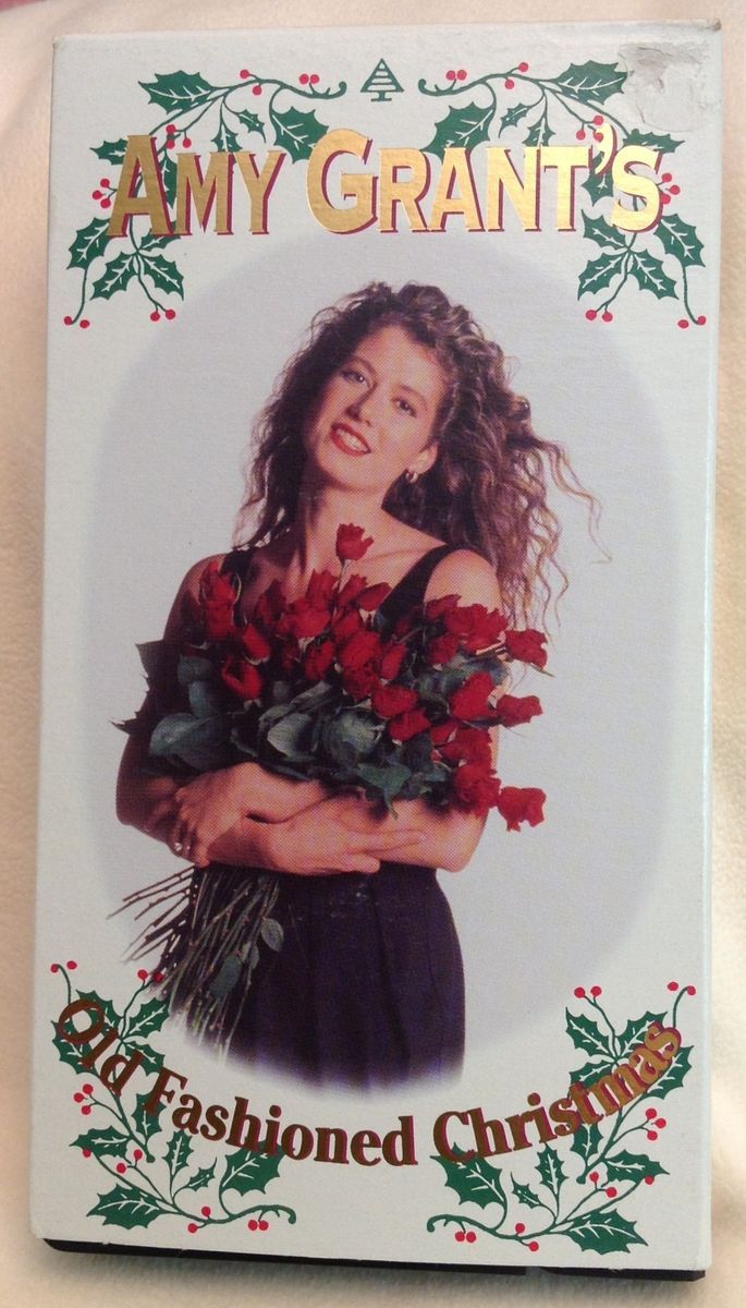 Amy Grants Old Fashioned Christmas (1992, VHS)    LikeNew tape    SEE 