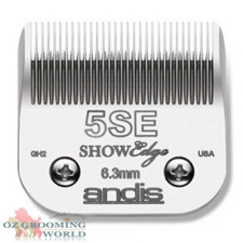 ANDIS ShowEdge Clipper Blade #5SE 6.3mm Dog Grooming Fits WAHL OSTER 