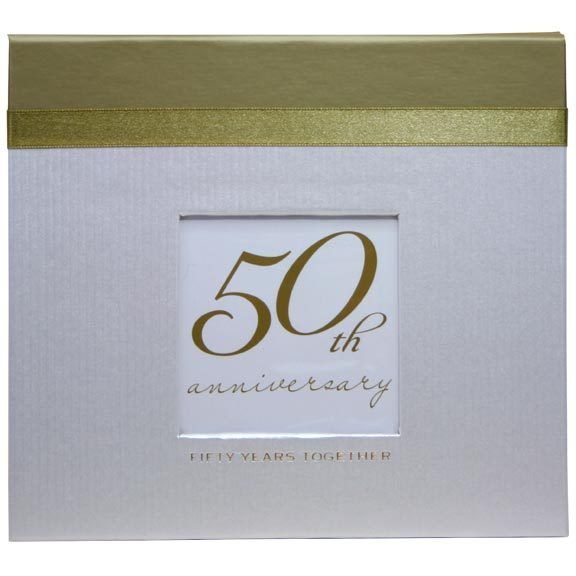 50th Wedding Anniversary Photo Book for 50th Anniversary Party