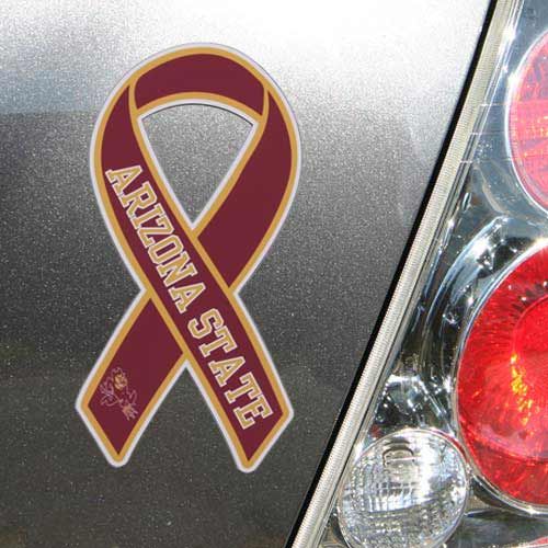 click an image to enlarge arizona state sun devils ribbon magnet 
