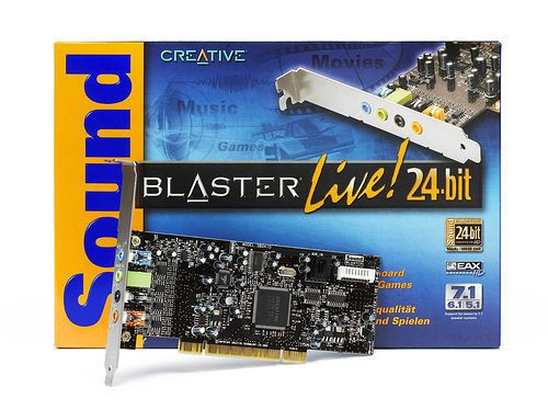   Sound Blaster Live 24 Bit Internal Sound Card 0054651072787