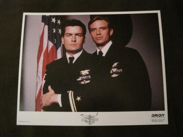 Charlie Sheen Michael Biehn Navy Seals 1990 Photo