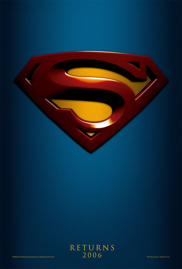 Superman Returns Movie Poster DS Advance Original 27x40