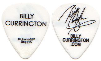 Billy Currington Tour Guitar Pick  country white concert intunegp 
