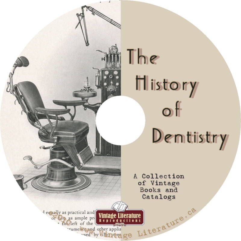 History of Dentistry 28 Dental Books on DVD by Vintage Literature 