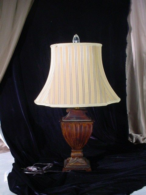 Bradburn Gallery Courier Rustic Brass Old World Table Lamp w Shade 