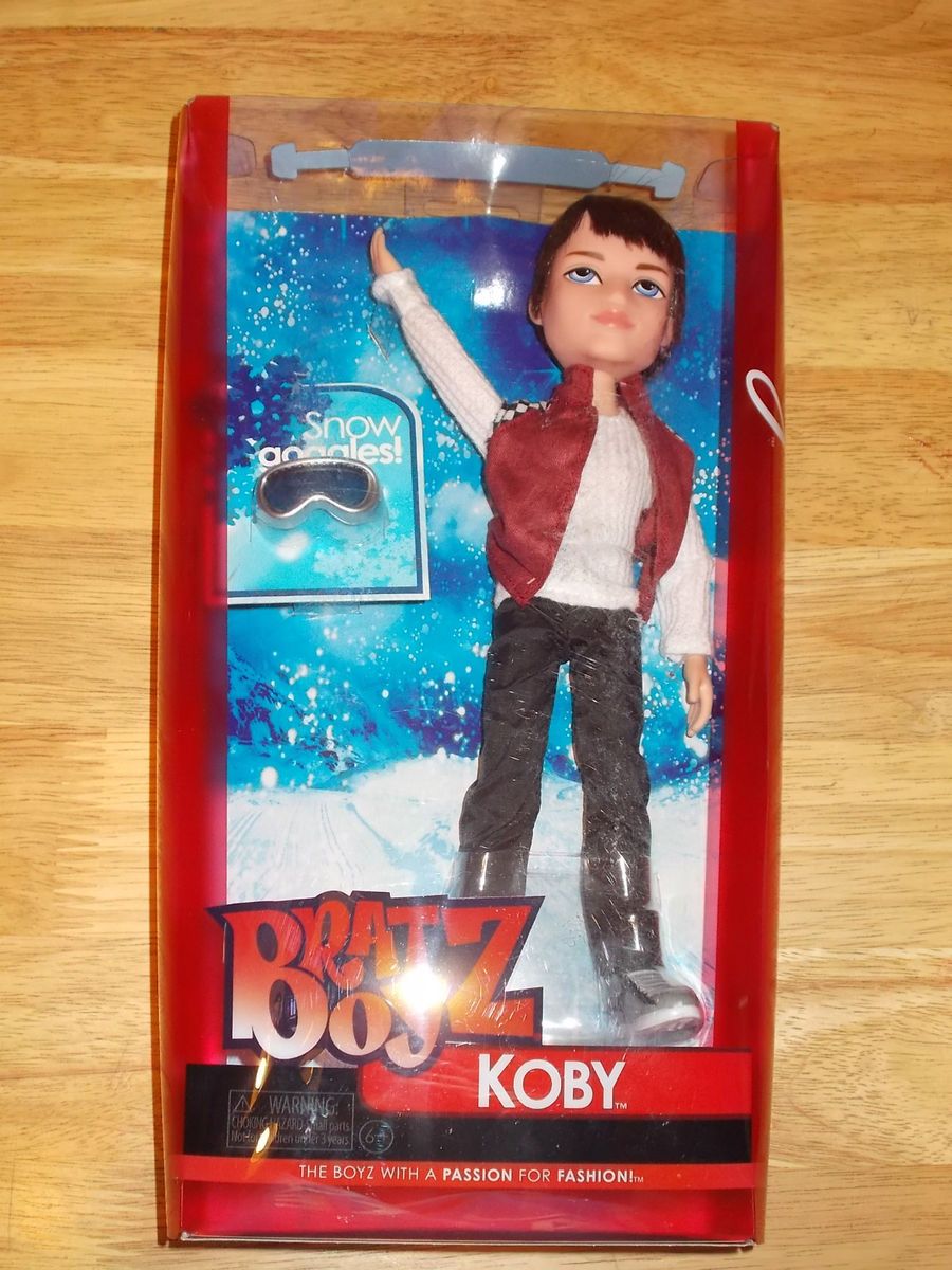 2012 Bratz Boyz Doll Koby Cool Boys Panther w Snow Goggles Hard to 