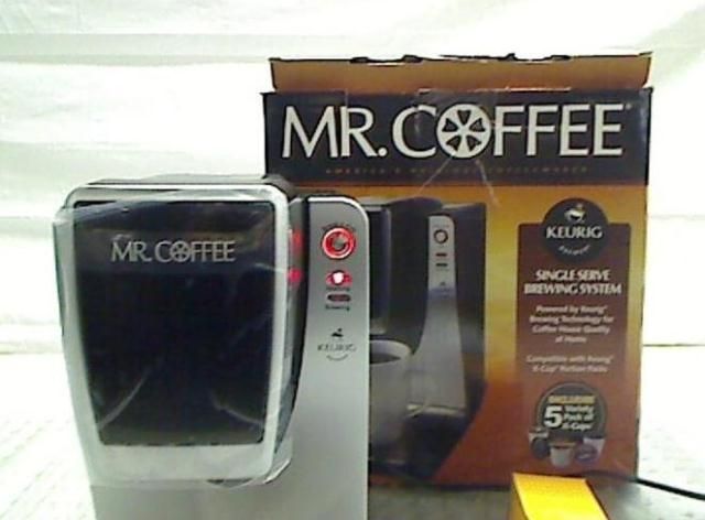 Mr. Coffee Single Serve Powered by Keurig Brewing Technology