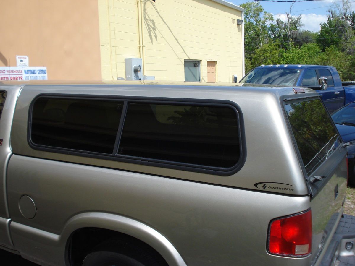 Gmc sonoma camper shell #4