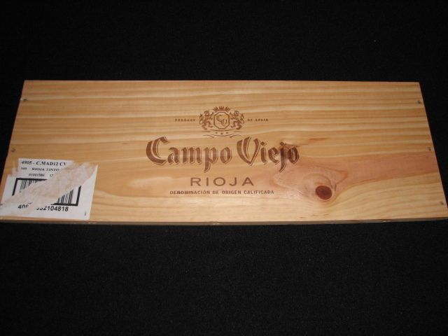 Campo Viejo Winery Rioja Spain Wine Crate Panel