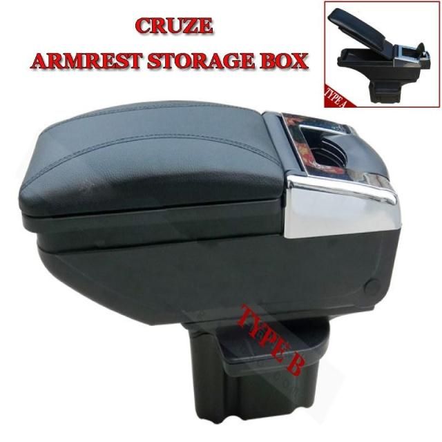 Chevrolet Chevy Cruze Black Gray Beige Armrest Storage Box Cover 