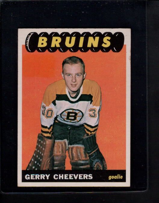 1965 66 Topps #31 Gerry Cheevers RC EXMT B319185
