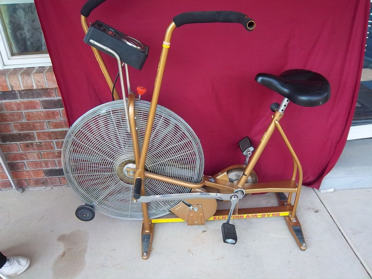 vintage schwinn airdyne gold