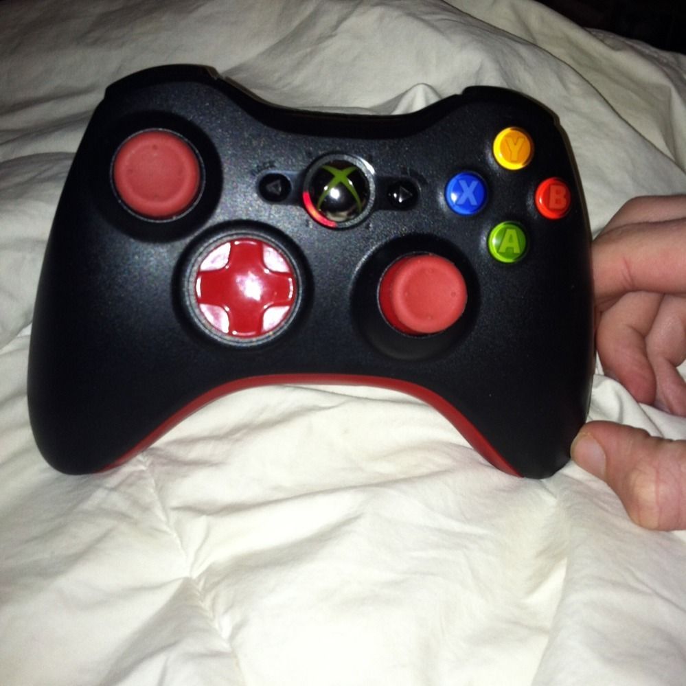 Xbox 360 Controller 10 Mod Red