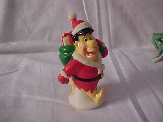 Vintage Christmas Fred Flintstone Santa 