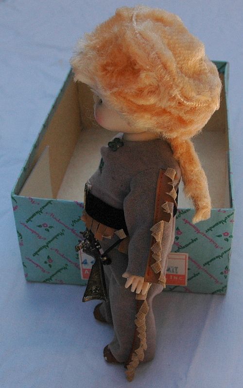 Vintage Madame Alexander Kins Davy Crockett 8 Doll in Original Box C