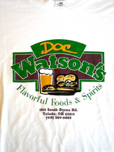 Doc Watson’s Bar Grill T Shirt XXXXL Toledo Ohio 4X