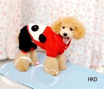  Panda Shirt Hoodie Tee Small Dog Pet Clothes Apparel XS s M L