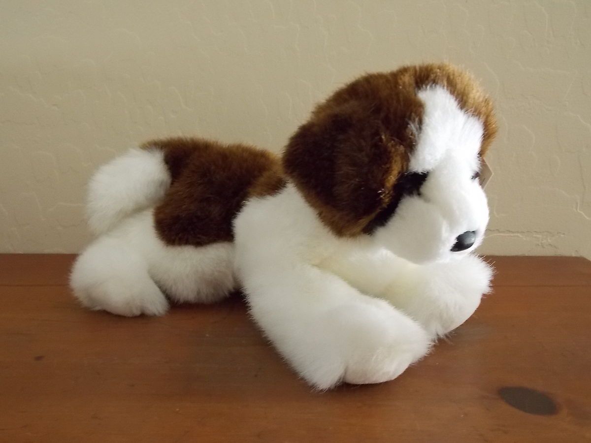 Douglas The Cuddle Toy Plush St Bernard Dog 11 Stuffed Animal New