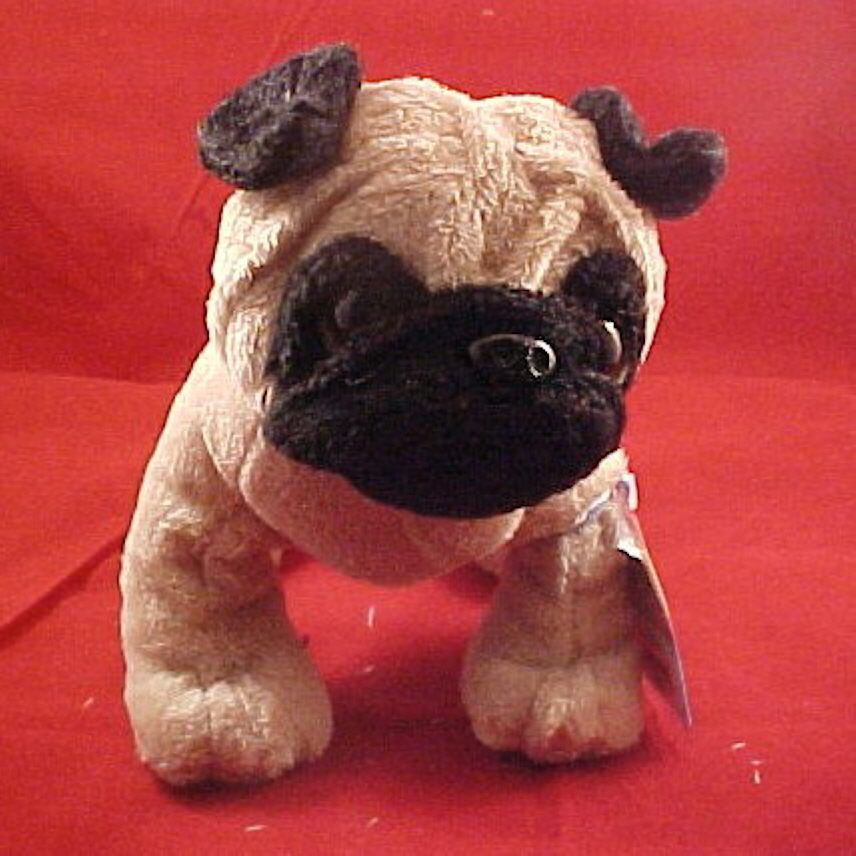 Webkinz Pug Dog 8 1 2 x 6 x 4 Adopt a pet and discover a virtual world