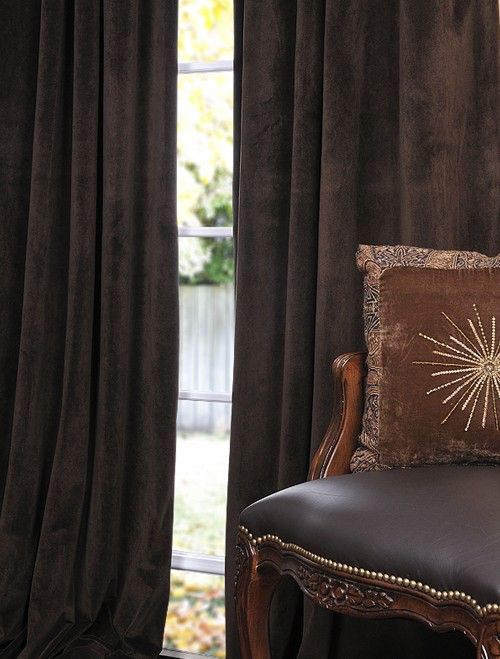 java pole pocket velvet blackout curtains drapes luxurious affordable