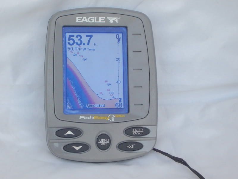 Eagle Fisheasy 320C Color Fishfinder Head Only No Any Accessories