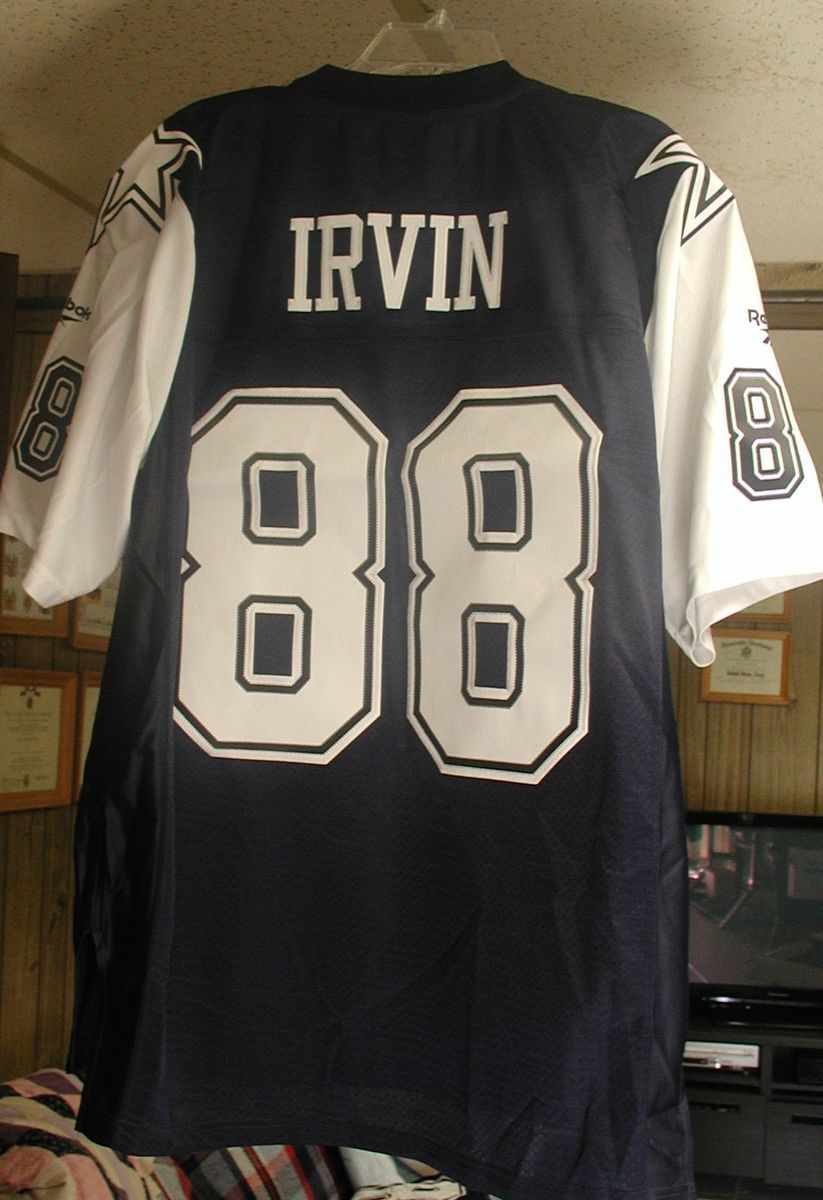 Michael Irvin Dallas Cowboys Jersey Size L Vintage Series 100