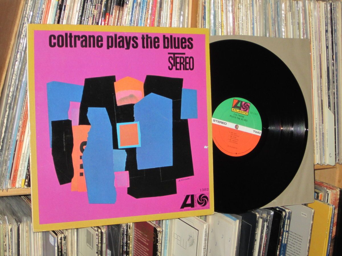 JOHN COLTRANE Plays The Blues Atlantic LP elvin jones mccoy tyner