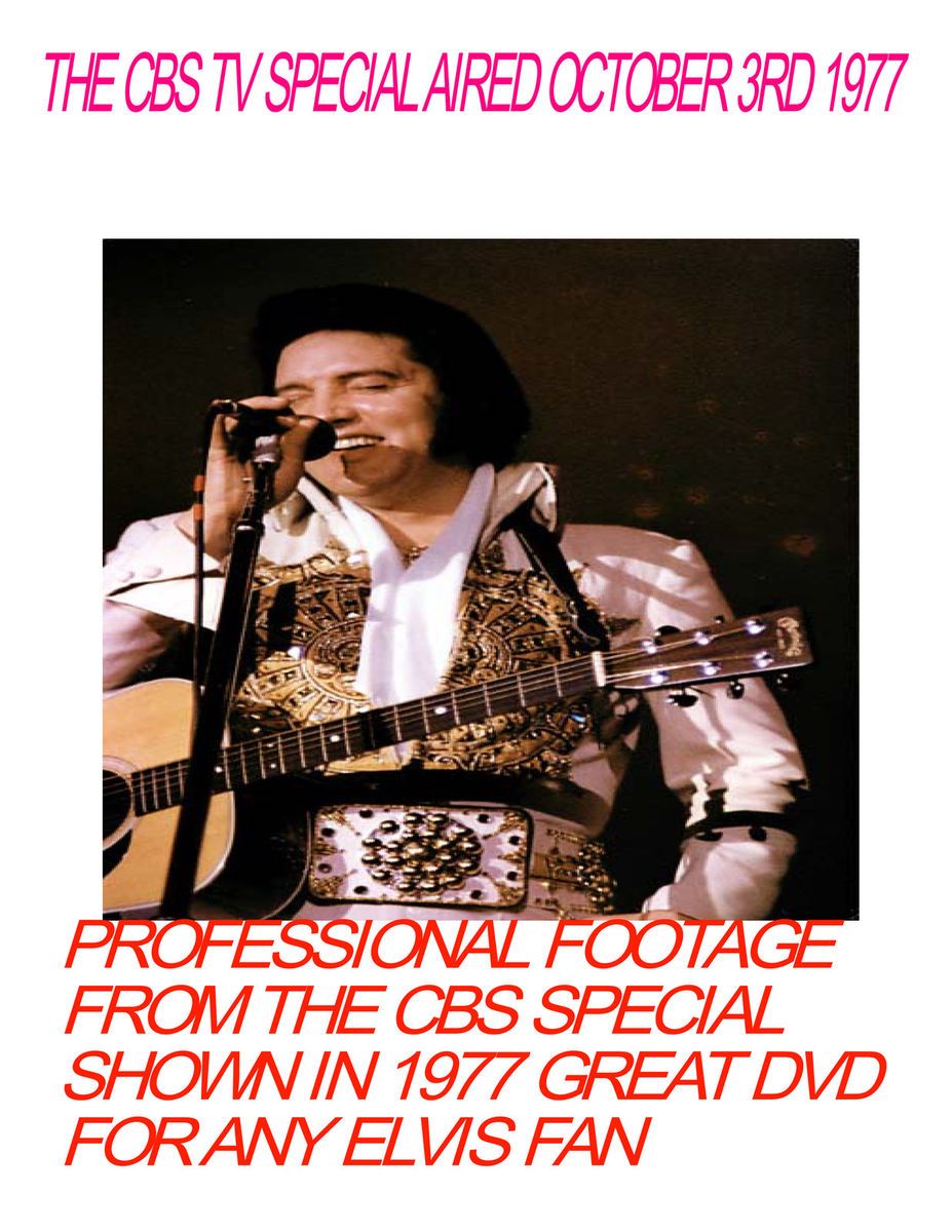 Elvis in Concert The 1977 CBS TV Special DVD