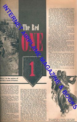 YANK WW2 US ARMY MAGAZINE MAY 25, 1945 THE BIG RED ONE / GENE TIERNEY