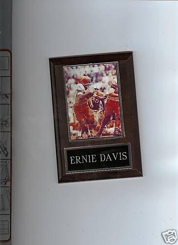 ERNIE DAVIS PLAQUE FOOTBALL SYRACUSE SU NCAA