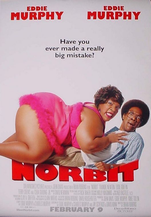  Norbit Original DS Movie Poster Eddie Murphy