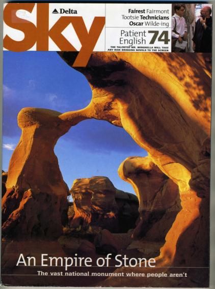 delta airlines magazine sky august 2000 escalante