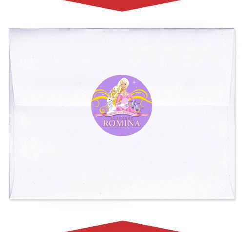  Perennial Personalized Birthday Party Favors Envelope Seal