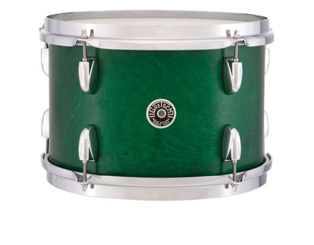  Series Rack Tom Drum 8x7 Emerald Green with Mount GB 0708T SEG