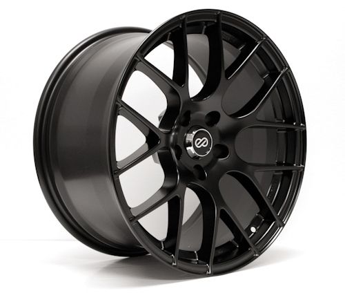 ENKEI RAIJIN Black 18x8.5 5x114.3 +38 TUNING Series Wheel/Rim