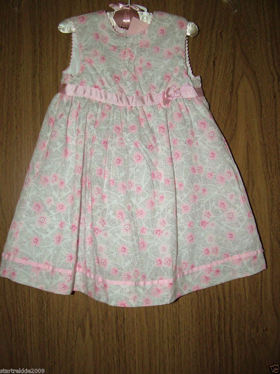 First Impressions Baby Girl 2 PC Floral Dress Set 24 Months