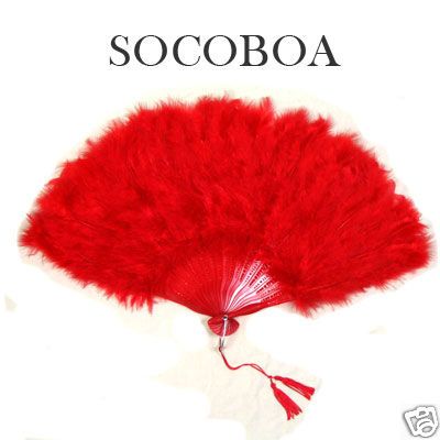  Feather Hand Fan Halloween Photo Props Party Dance Accessories