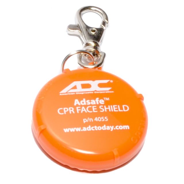 the adsafe cpr face shield features a user friendly design to protect