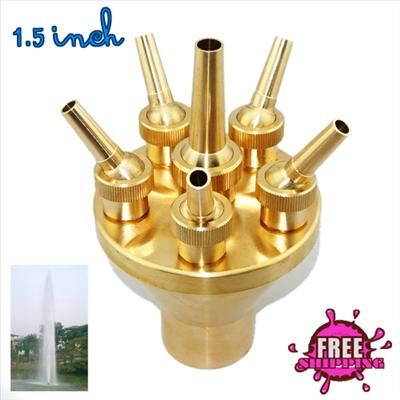 NEW High Quality Fountain Nozzle 2 TIER CENTER STRAIGHT Style 1.5