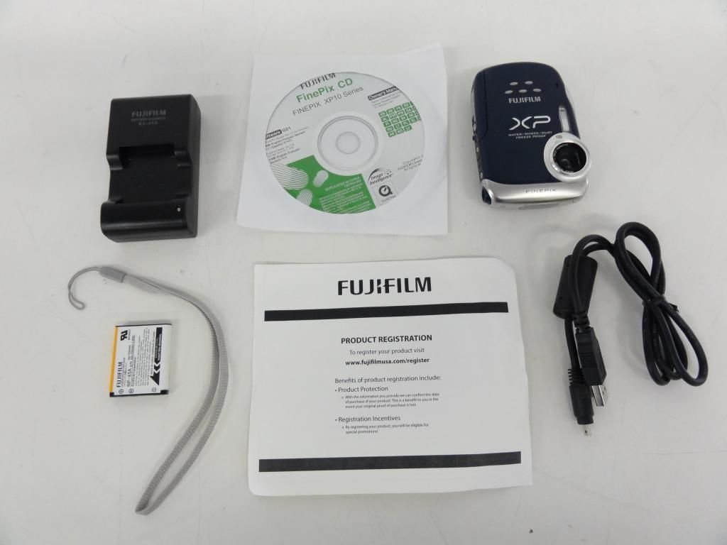 Fujifilm FinePix XP10 12 MP Waterproof Digital Camera w/ 5x Optical